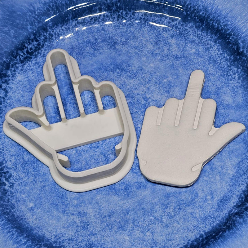 FU Finger Cookie Cutter (1 Piece)