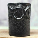 Mini bougeoir triple lune en fonte