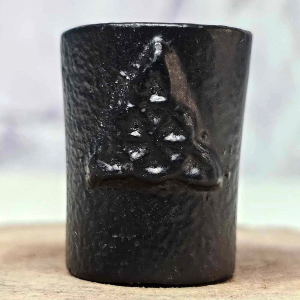 Triquetra Cast Iron Mini Candle Holder