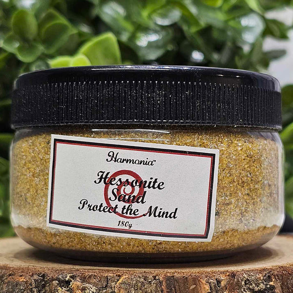 Hessonite Sand in a Jar - Protect the Mind - 180gr