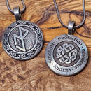 Elder Futhark Bindrune pour collier de résilience 
