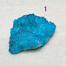 Druzes - Cristal Turquoise (différentes tailles)