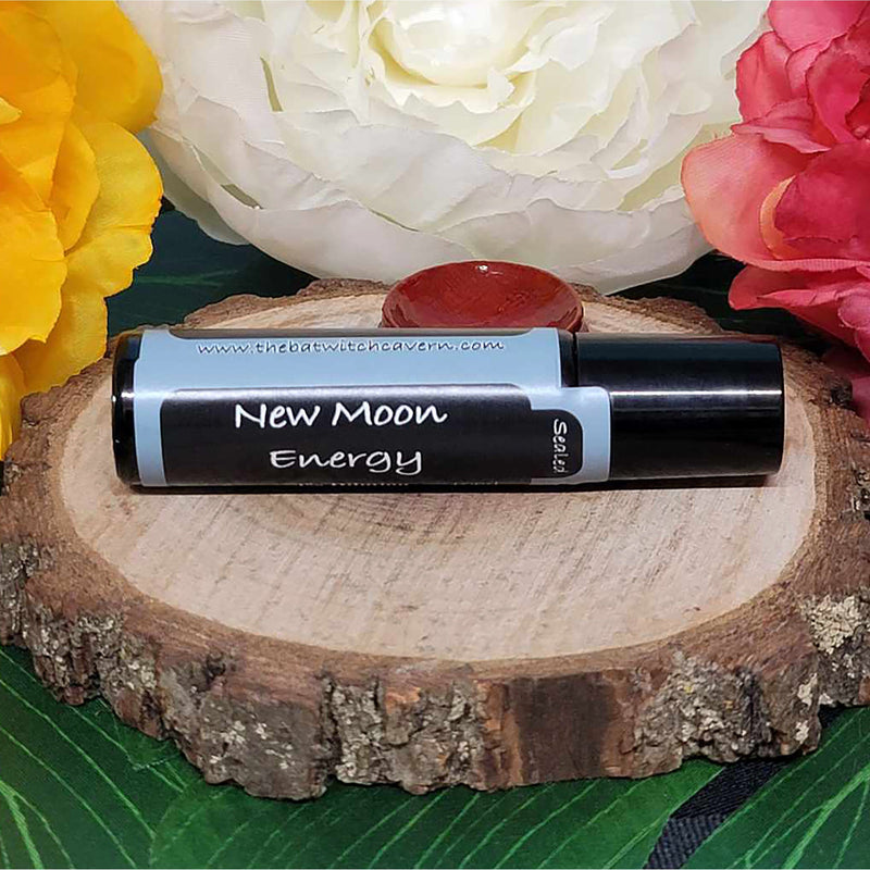 Roller Ball - New Moon Energy Magick Essential Oil Blend (3% Dilution)