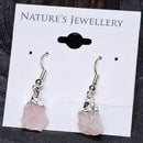 Shepherds Hook - Rose Quartz Rough Point