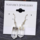 Shepherds Hook - Clear Quartz Faceted Point