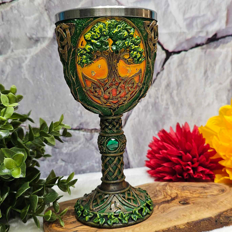 Celtic Tree of Life Chalice