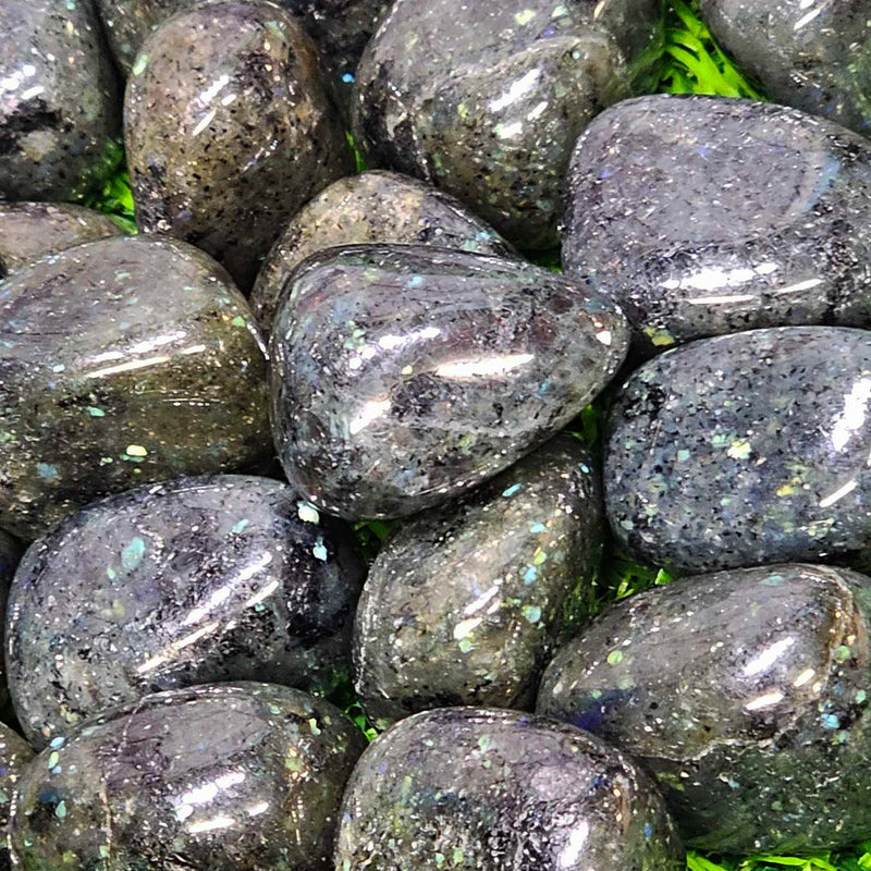 Galaxite Tumbled Stone (Micro Labradorite)