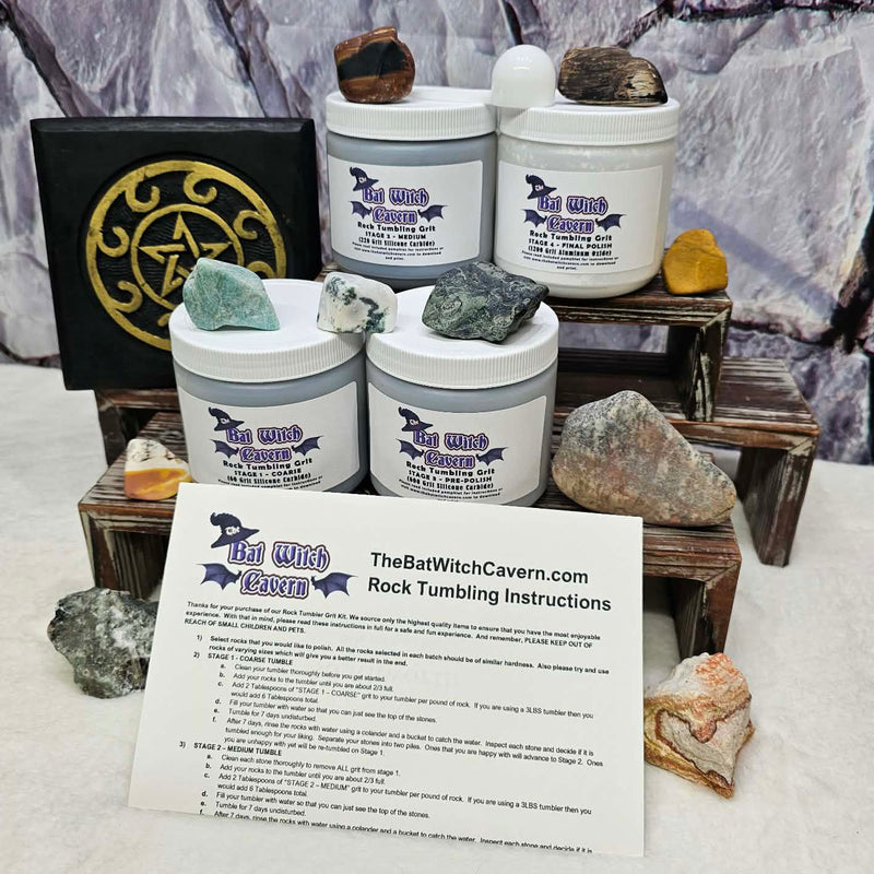 Kit de recharge de grain Rock Tumbling de 3 lb