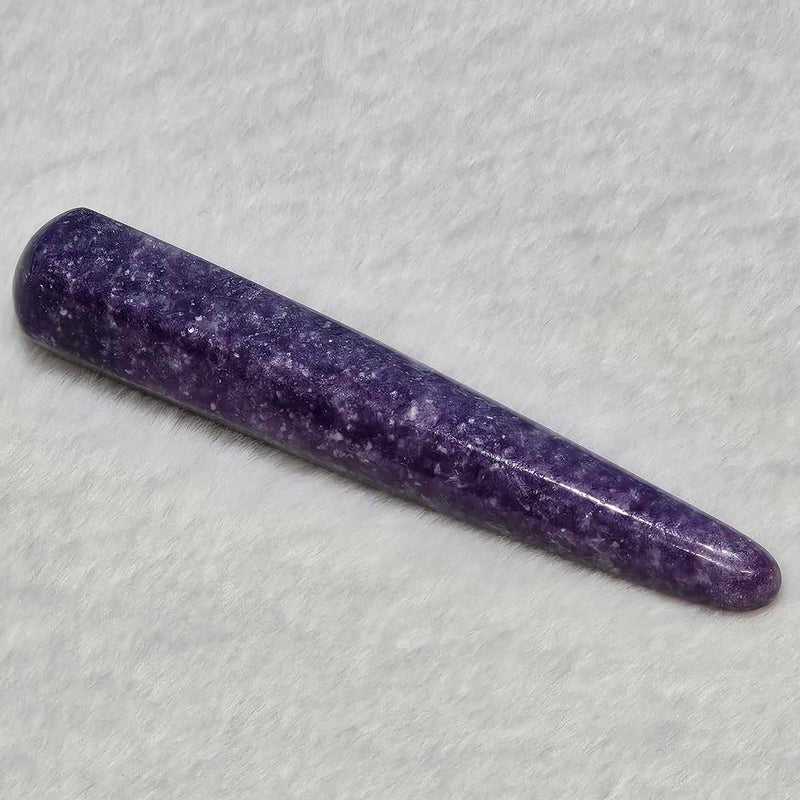 Baguette de lépidolite - Env. 5,5" de longueur