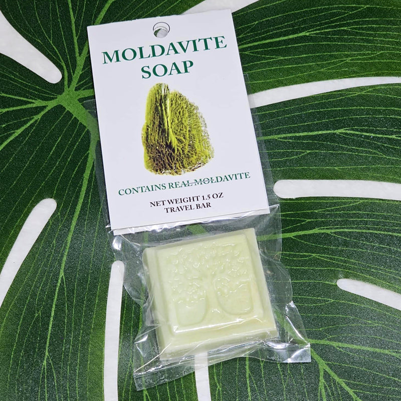 Savon Moldavite - Format voyage (1,5 oz)