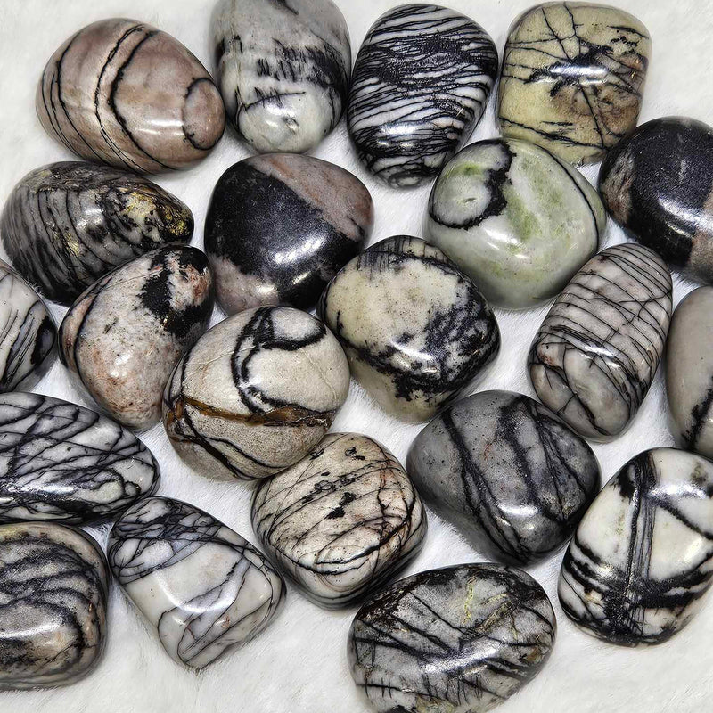 Net Jasper (Picasso) Tumbled Stone