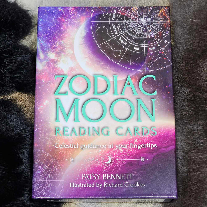 Jeu de cartes de lecture Zodiac Moon