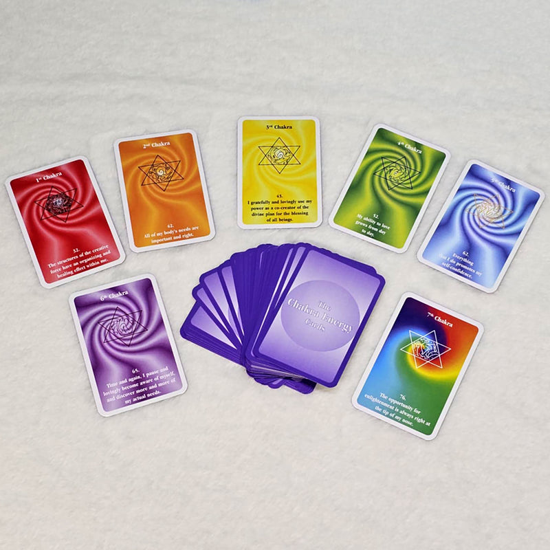 Cartes d'énergie des chakras