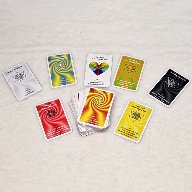 Cartes d'énergie des chakras