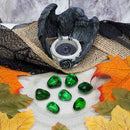 Pierre roulée obsidienne verte