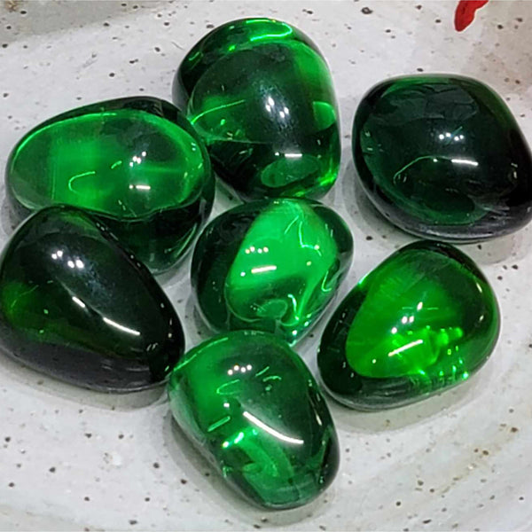 Green Obsidian Tumbled Stone
