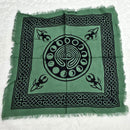 Nappe d'autel - Conception de phases de lune - 18" x 18"