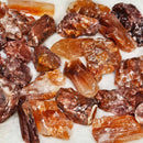 Rough Nugget - Red Calcite