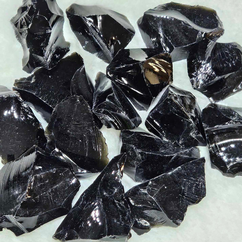 Rough Nugget - Black Obsidian