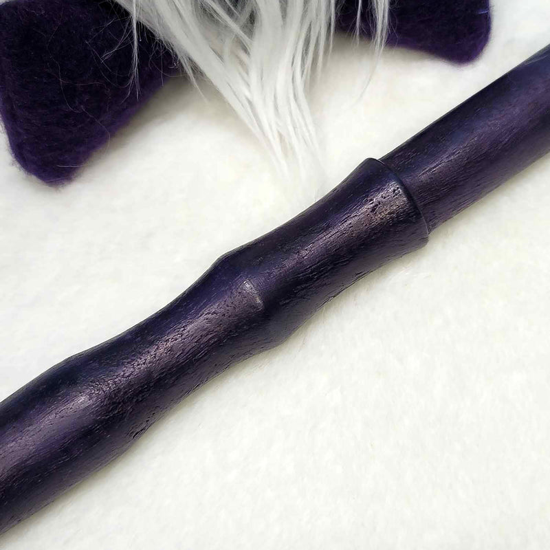 Wooden Wand - Purple - 15"