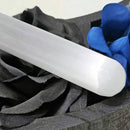 Cylindrical Selenite Wand - Approx. 6.5" Long
