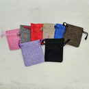 Burlap Bag - Various Colours - 2" x 3"
