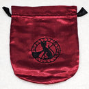 Sac de Tarot Chat Noir Satin Rouge