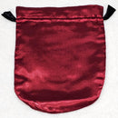 Sac de Tarot Chat Noir Satin Rouge