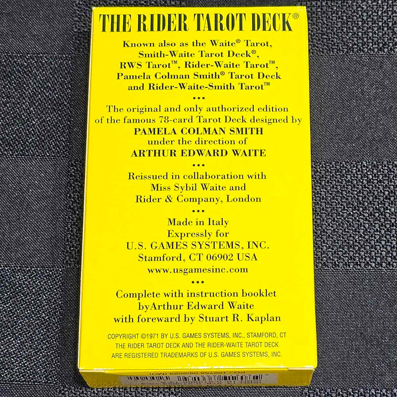 Rider-Waite Tarot Deck