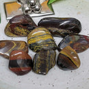Tiger Iron Tumbled Stone