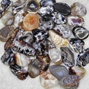 Agate Géode (Couleurs Naturelles) Pierre roulée