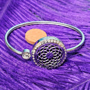 Aromatherapy Bracelet - Crystal Flower