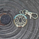 Keychain - Lotus Flower Aromatherapy