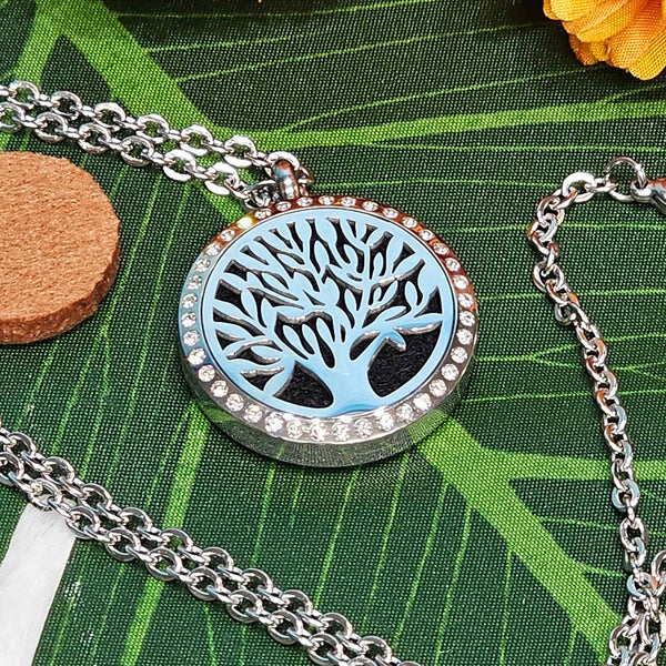 Necklace - Tree of Life Aromatherapy Pendant