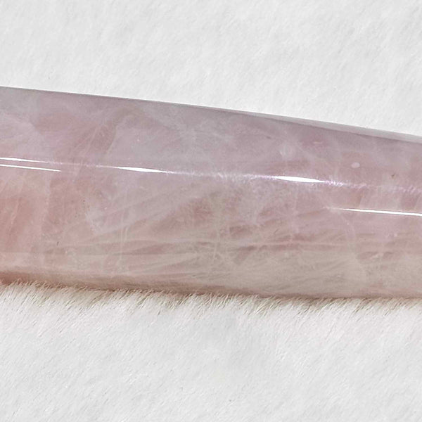 Rose Quartz Wand - Approx. 5.5" Long