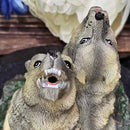 Backflow Incense Holder - Wolves Howling - Cones