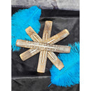 Wood Incense Holder - Antiqued Assorted Styles