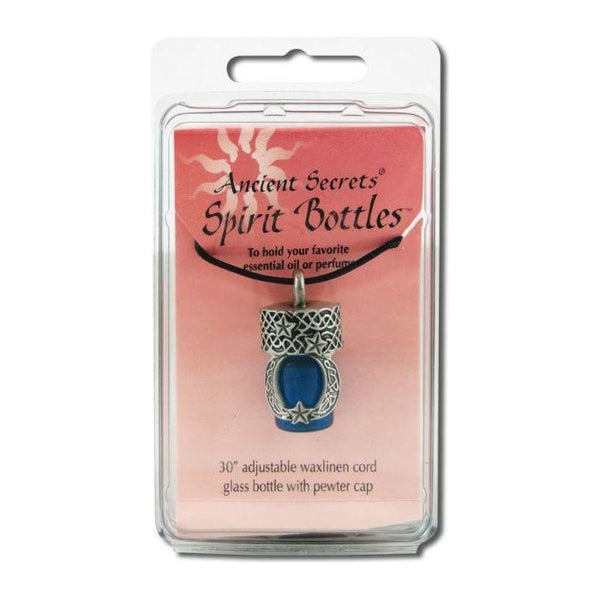 Ancient Secrets Spirit Bottle Aromatherapy - Moon and Stars-Jewellery-Quanta Distribution Inc.-The Bat Witch Cavern