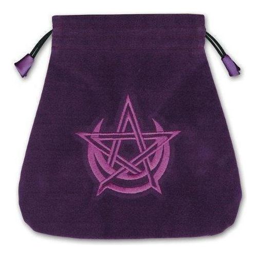 Tarot Bag - Pagan Moon - 8" x 8.5"-Home/Altar-Quanta Distribution Inc.-The Bat Witch Cavern