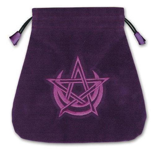 Tarot Bag - Pagan Moon - 8" x 8.5"-Home/Altar-Quanta Distribution Inc.-The Bat Witch Cavern