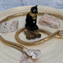 Statue Bastet - (3,5 po de haut)