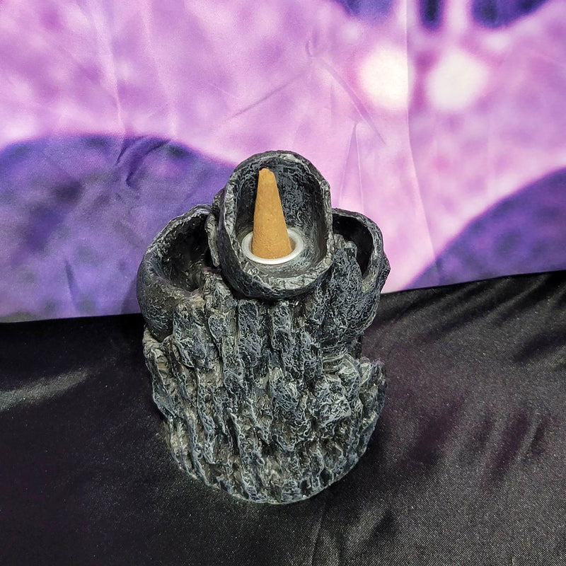 Skull Backflow Incense Holder - Cones
