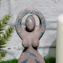 Gypsum Statue - Shaman Goddess - 5.5" Tall