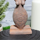 Gypsum Statue - Lotus Goddess - 5.75" Tall