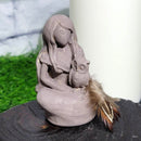 Statue en gypse – Déesse Chouette Athéna – 7,6 cm de haut