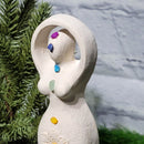 Gypsum Statue - Chakras Goddess - 5.5" Tall