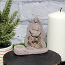 Mini bougeoir Gaia en gypse