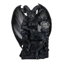 Horned Devil Bronze Statue w/Fiber Optic-Home/Altar-Quanta Distribution Inc.-The Bat Witch Cavern