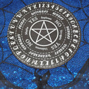 Tableau de tapis pendulaire - Pentacle noir - 10"d