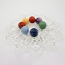 Set of 7 Chakra Spheres (20-25mm each)-Crystals/Stones-Kheops-The Bat Witch Cavern